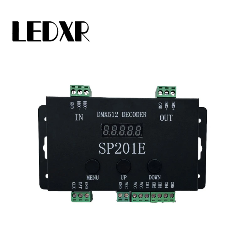 WS2811SP201E Magic Kleur DMX512 Decoder, Magic Kleur Signaal Decoder Full-Color Stromend Water Lamp Met Een Controller