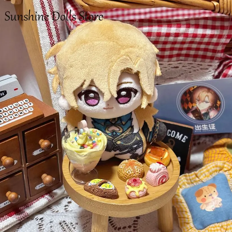 

Aventurine Honkai：Star Rail Cute Q Version Plush Stuffed Cotton Doll Printed Nunu Body Anime Toys 10cm Cartoon Birthday Gift