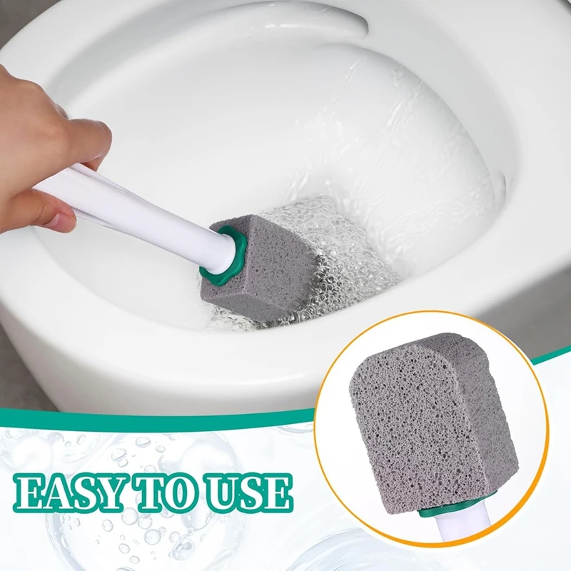 26 Pcs Pumice Stone Toilet Bowl Cleaner Toilet Pumice Stone With Long Handle Toilet Brush For Pool Bathtubs Kitchen Sink