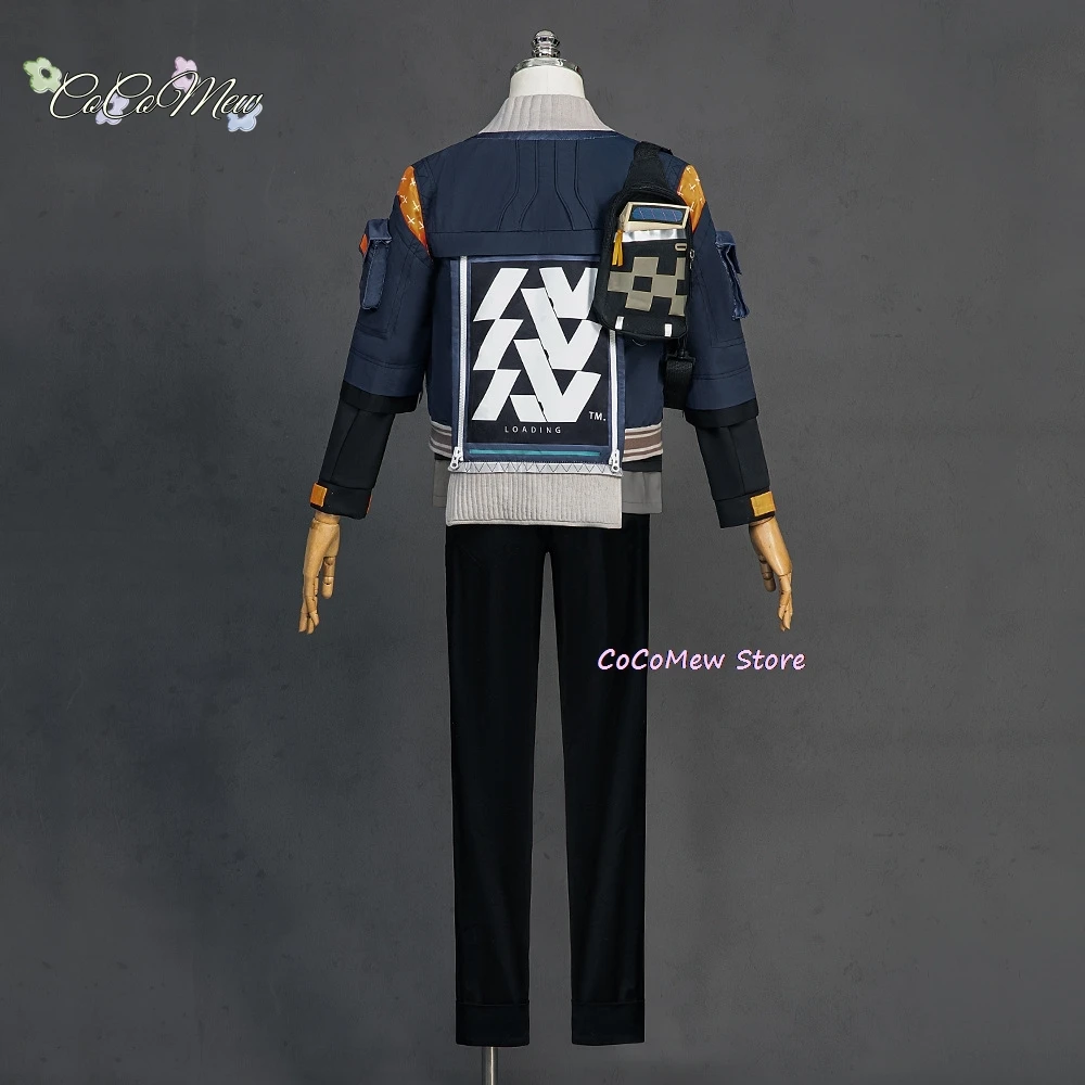 Jogo Zenless Zone Zero Wise Cosplay Traje para Homens e Mulheres, Belle, Jaqueta, Calças, Roupas, Dia das Bruxas, Festa Rave, Role Play, Uniforme