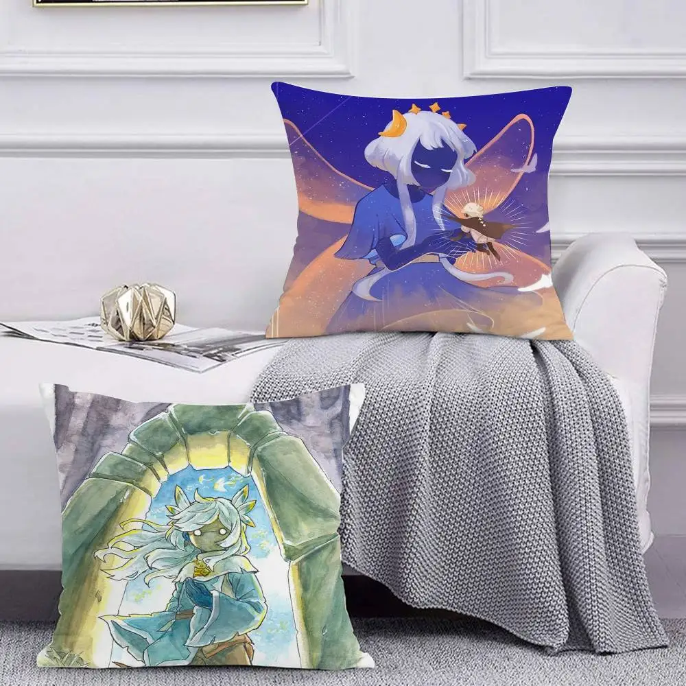 S-Sky C-Children of the L-Light Pillow Case Cushion Cover Throw Pillow Case For Car Sofa
