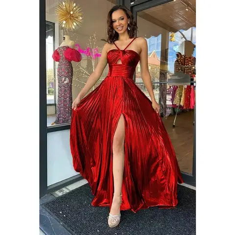 Lyxig Dam Metallisk Kvällsfestklänning Sexig Off Shoulder Halter Korsett Gäst Cocktail Värd Sjöjungfru Maxiklänning Balklänning 10 best sales bronsklänning - №5