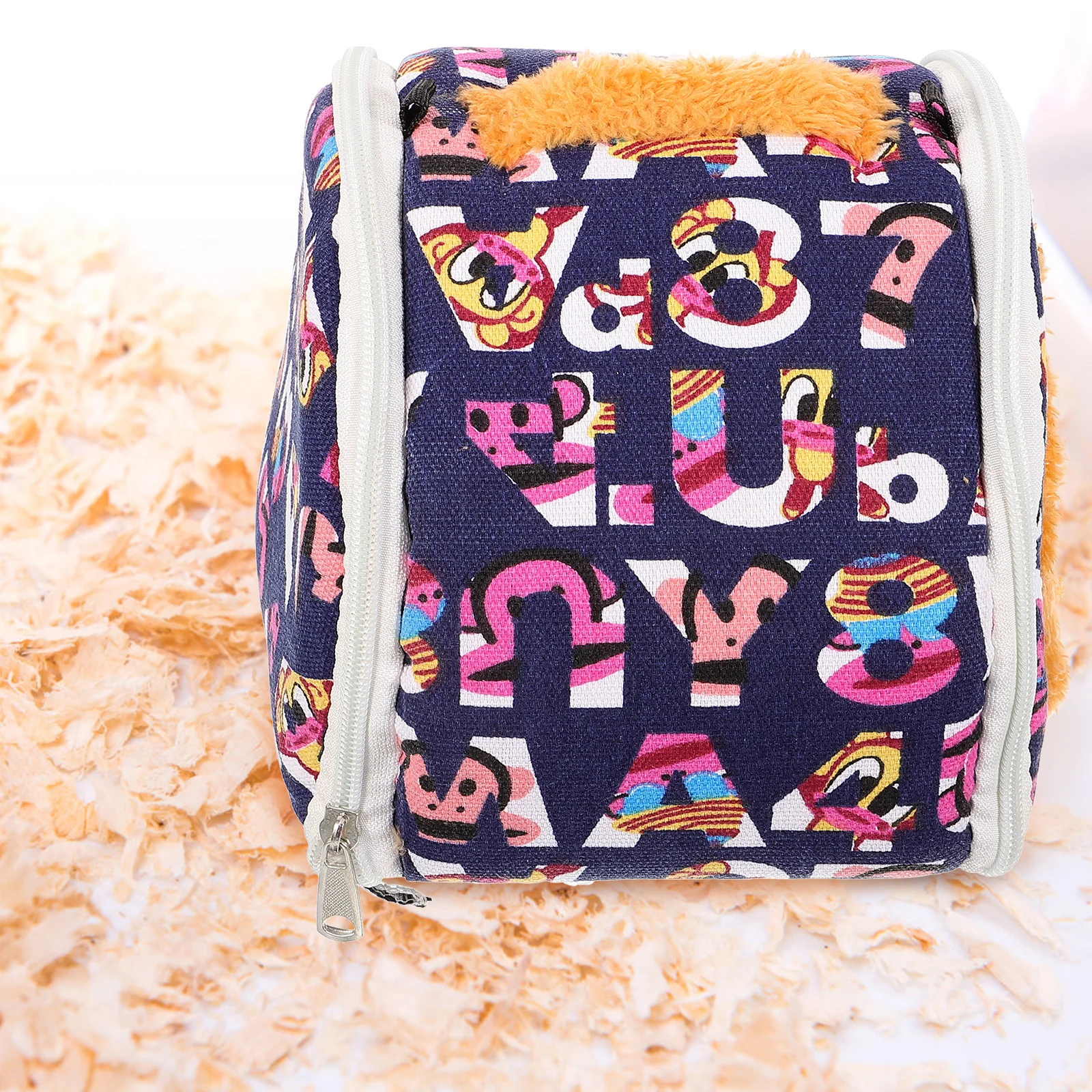 

Canvas Hamster Carrier Bag Breathable Mesh Window for Outdoor Travel Suitable for Small Animals Hamster Carrier