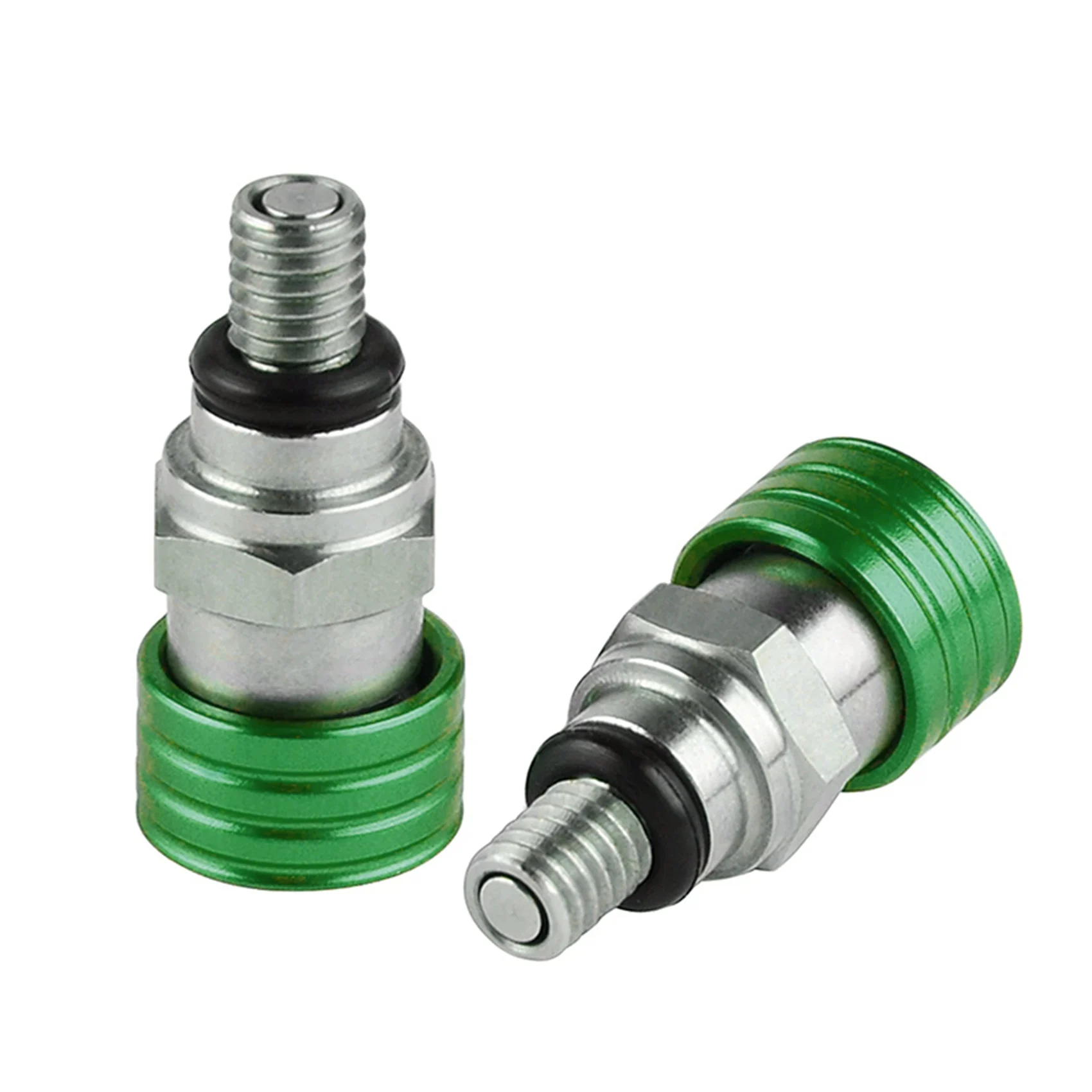 Motocross M5X0.8Cm Fork Air Bleeder Relief Valve for Honda Kawasaki Yamaha Suzuki YZ85 YZ125 YZ250 YZ450F 250RX Green