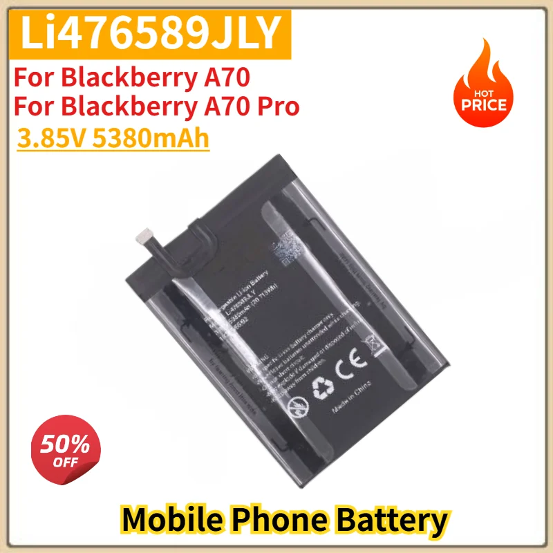 Li476589JLY High Quality Battery 3.85V 5380mAh for Blackberry A70/A70 Pro Mobile Phone Replacement Battery