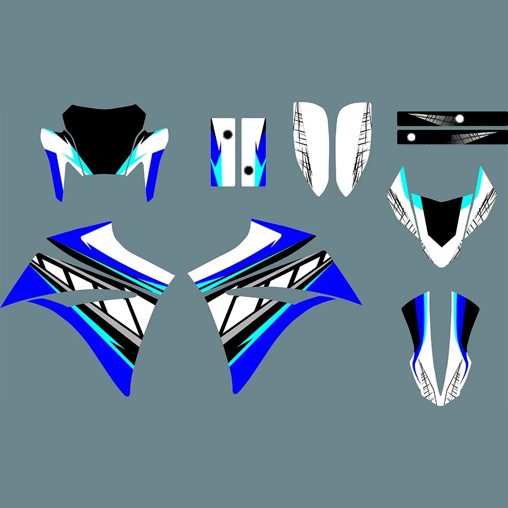 7 Style Decal Stickers For Yamaha XT660X 2004 - 2007 2005 2006 / XT 660 X / XT 660X