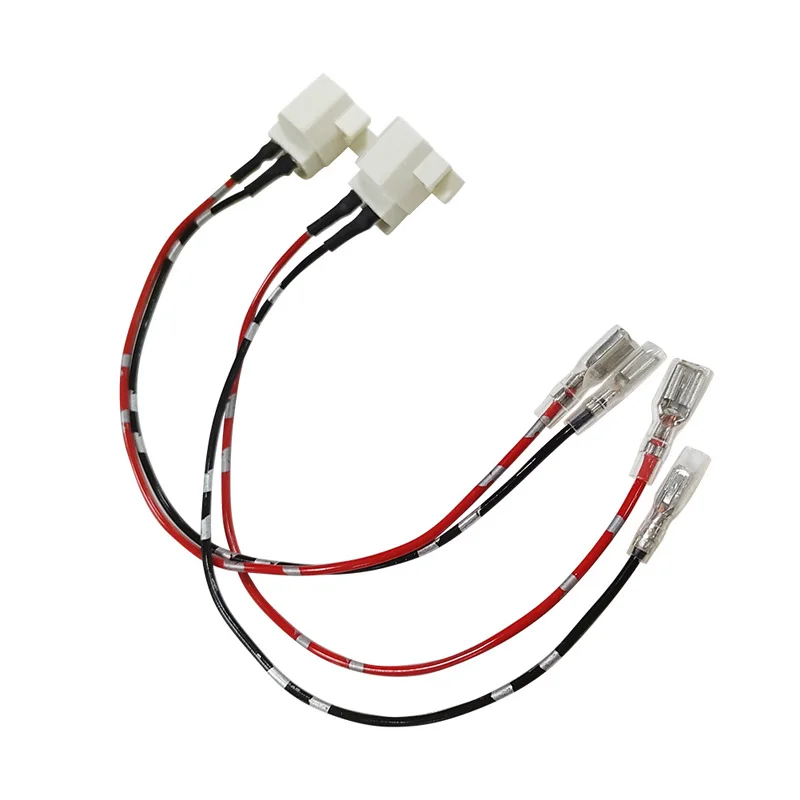 2-Pin Car Speaker Wire Harness Adapter Plug Radio Stereo CD Player Cables for Mazda 3 6 8 CX-7 Auto Accessories