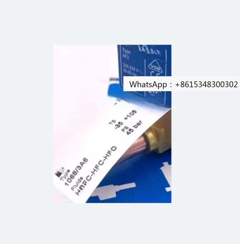 

Electromagnetic valve with coil 1068/3A6 3/8 interface 220V refrigeration accessories
