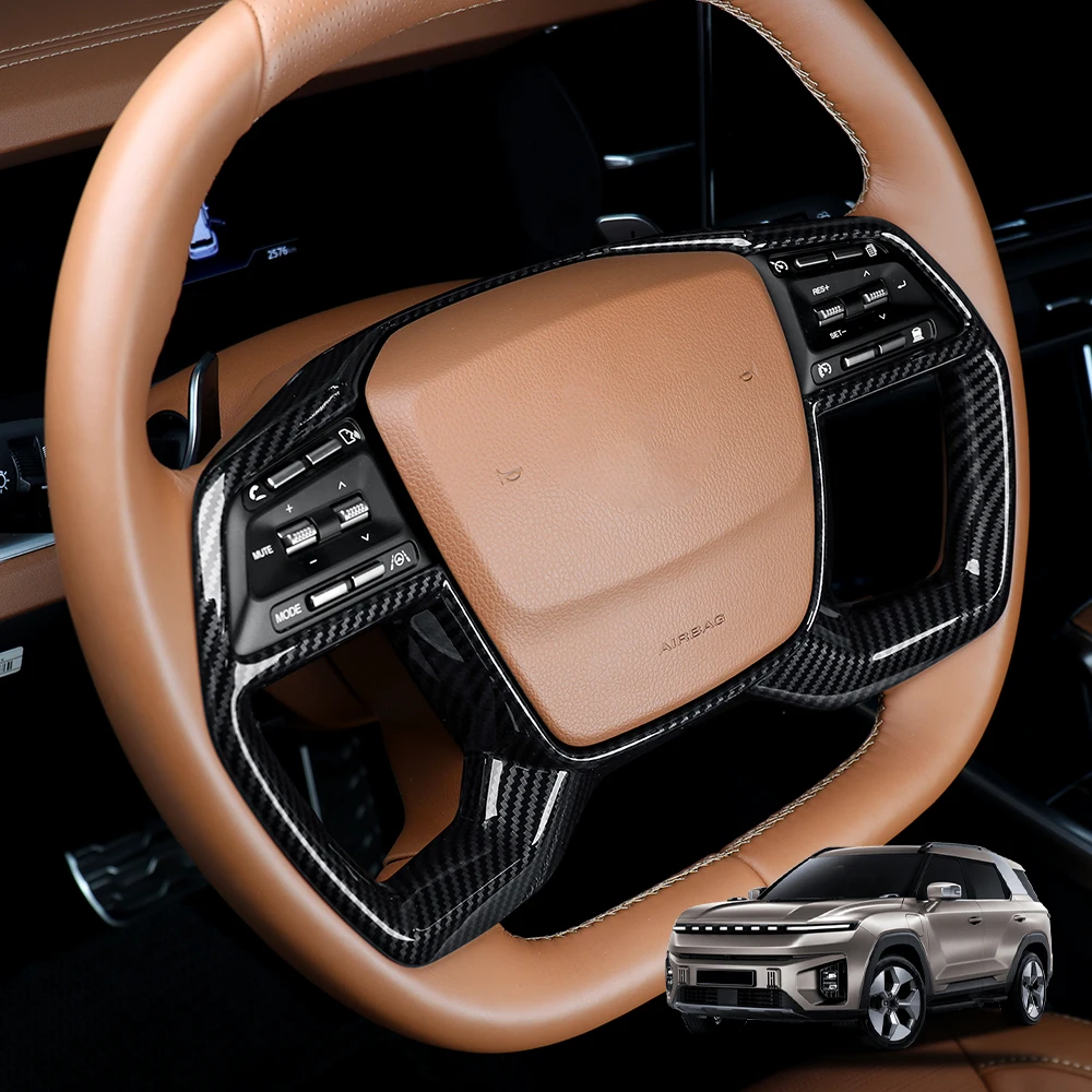 Phone Cases Melbourne - Carbon Fiber Steering Wheel Cover Trim