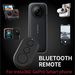 Suitable for Insta360 and GoPro sports cameras Bluetooth remote control 360 X2 X3 X4 GO3 G03S Ace ProInsta360 remote control
