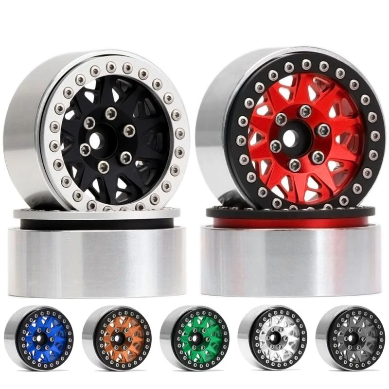 

1.9 inch metal wheel hub suitable for 1/10 rc crawler car SCX10 90046 TRX4 Wrangler KM2 RC4WD D90 D110 VS4 JIMNY Cherokee