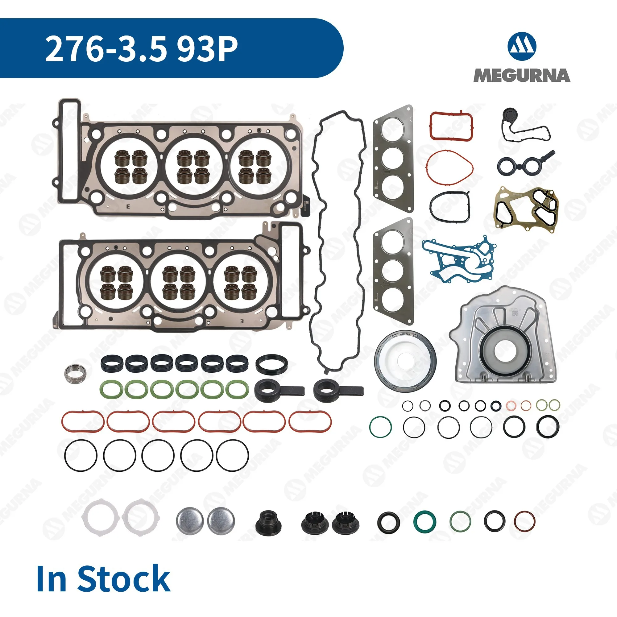 

Engine Rebuild Overhaul Kit Full Cylinder Head Gasket Seal Set for Mercedes Benz M276 3.5L CLS,GLS,E,M,R,GL,M,R,SLK,SL,S Class