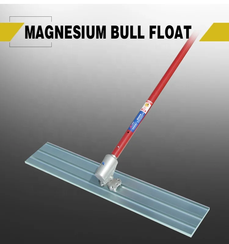 Magnesium Bull Float Square /Round Ends Magnesium for finishing cement Concrete