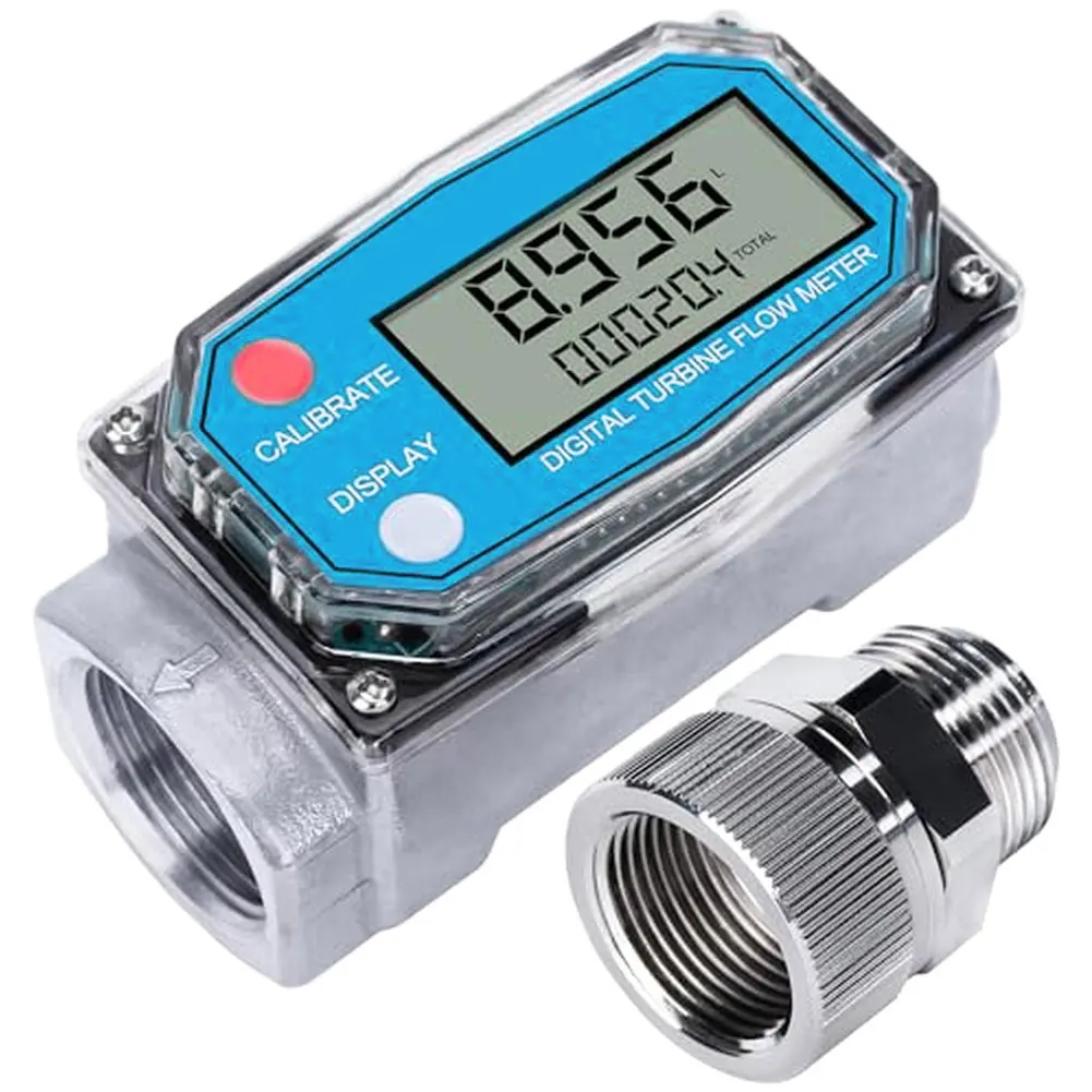 

Турбинный расходомер для дизельного топлива с мониторингом расхода, корпус из алюминиевого сплава, для воды и метанола