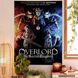 Japan Anime Game O-Overlord DIY Wall Tapestry for Living Room Home Dorm Decor Wall Art Decor