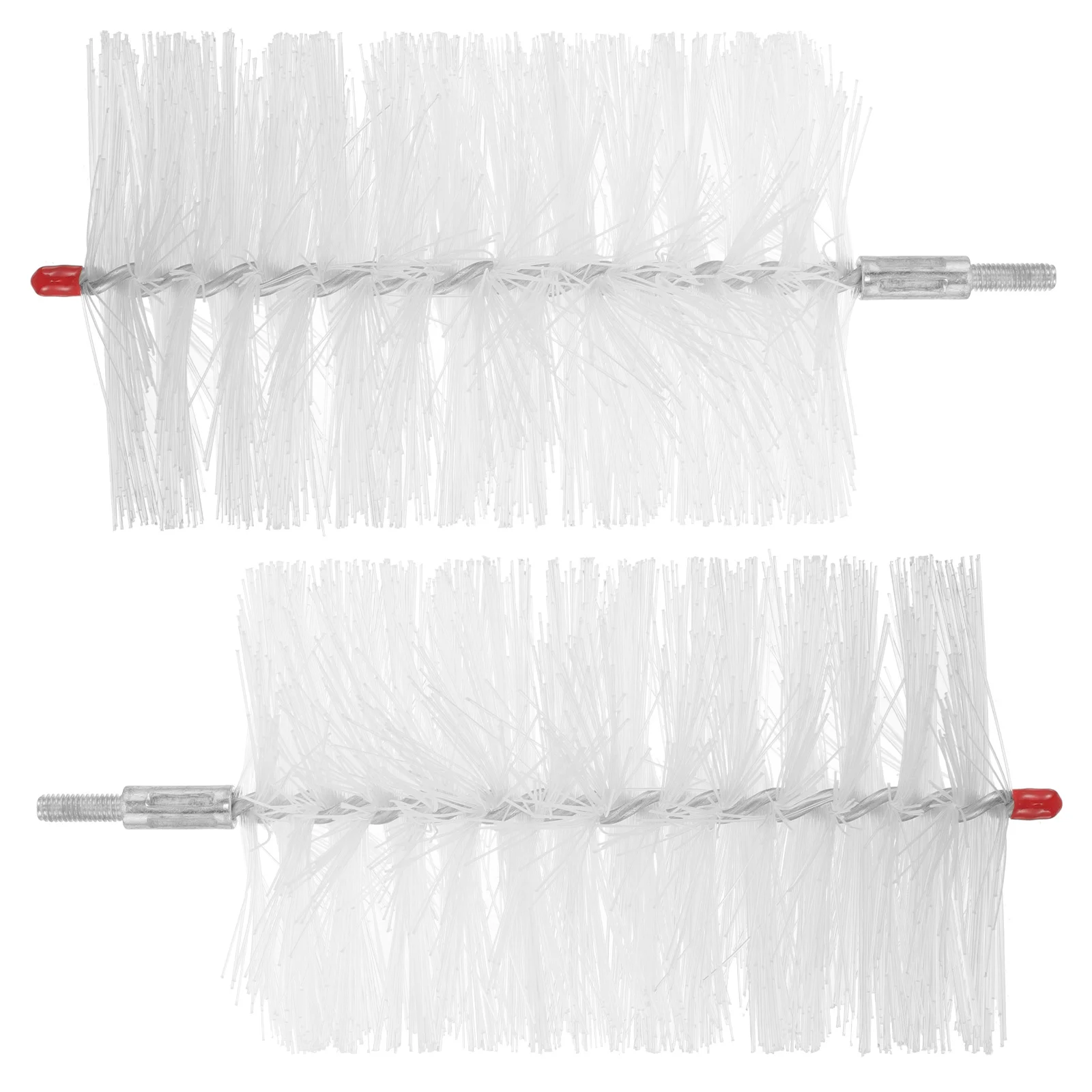 

2 pcs Drain Hose Brush Head Replacement For Washing Machine Cleaner Nylon Metal Pipe Cleaning Tool For Kitchen Sink Bathtub