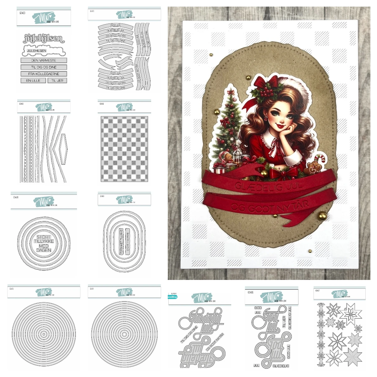 

2025 New Metal Cutting Dies for DIY Scrapbook Handmade Photo Album Diary Decoratio Deckle Edge Circle Basic Circles Nordic Stars