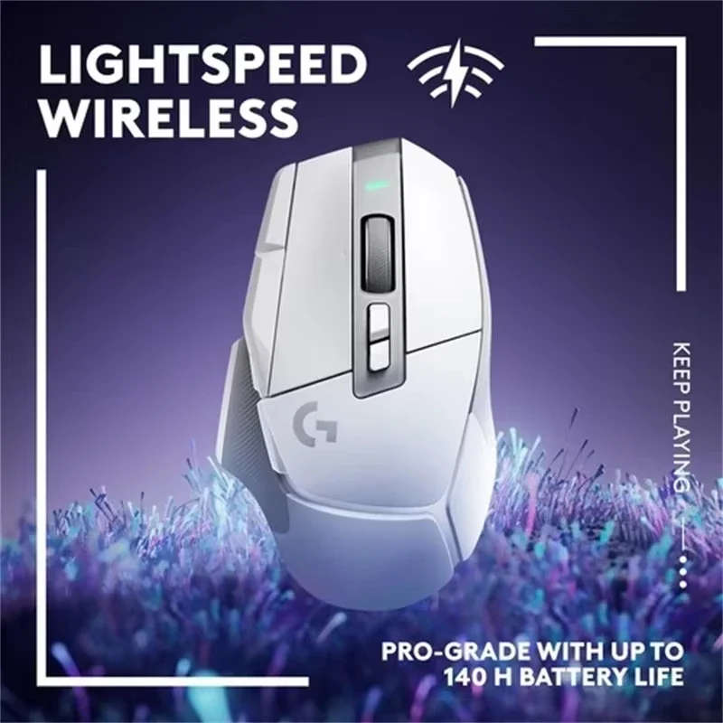 ل G502 X LIGHTSPEED مفاتيح ميكانيكية بصرية ماوس ألعاب لاسلكي HERO 25K مستشعر الألعاب مع واجهة USB