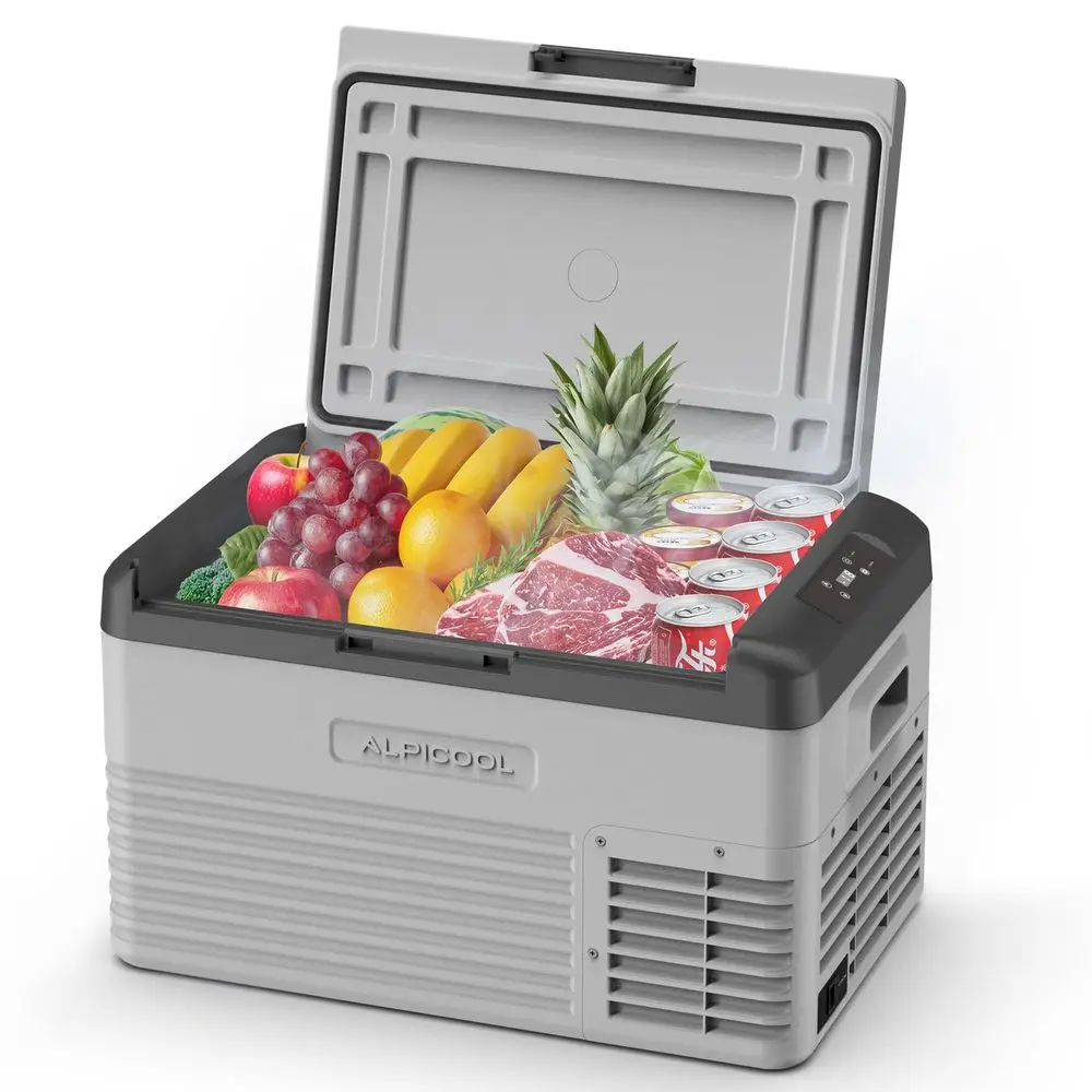 

Electric Cooler 12 Volt Portable Refrigerator for Car, 29 Quart Car Fridge, Single Zone Car Freezer Cooler 12 24V DC, 110240V A