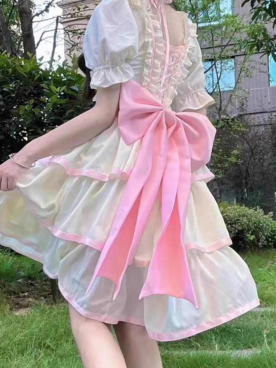 open lace back dress Princess Dress Up main image 0