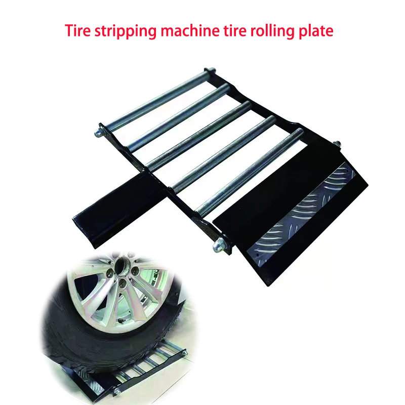 Tire Raking Machine Tire Shoveling Roller Plate Auxiliary Shovel Cutting Labor Saving Fast Tire Rolling Plate Sliding Base