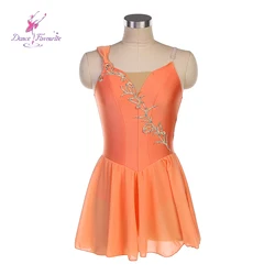 Orange Ballet Costume for Adults and Children, Stage Performance, Cupid Ballet Dress, High Quality Dancewear, 24053