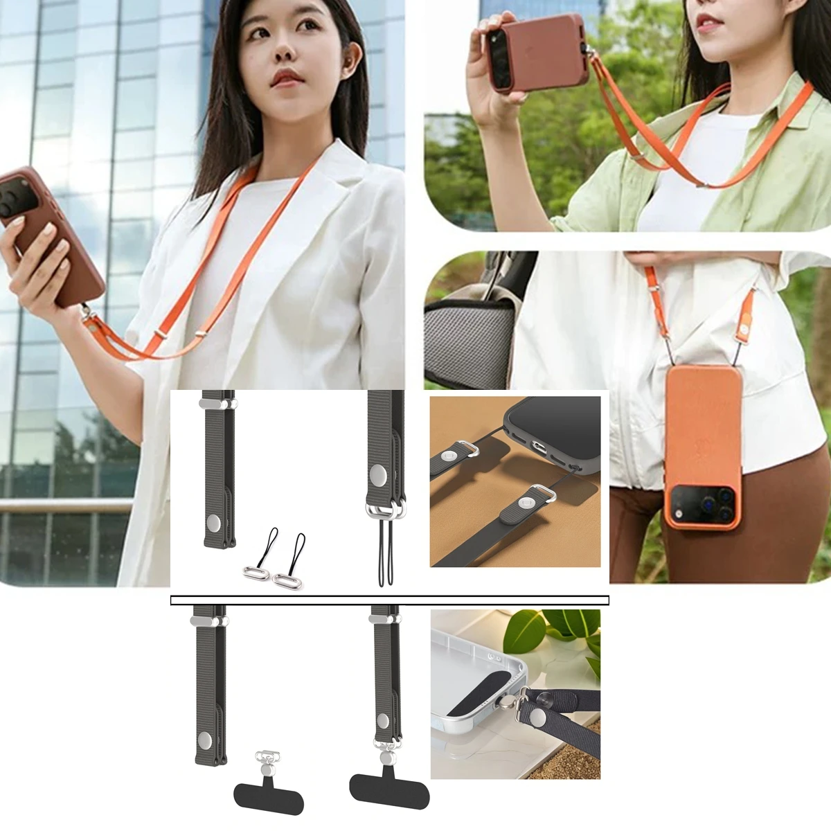 

Магнитные ремни через плечо, чехол для телефона, ремешок, регулируемый шейный ремешок, многофункциональный ремешок с универсальной прокладкой для всех телефонов