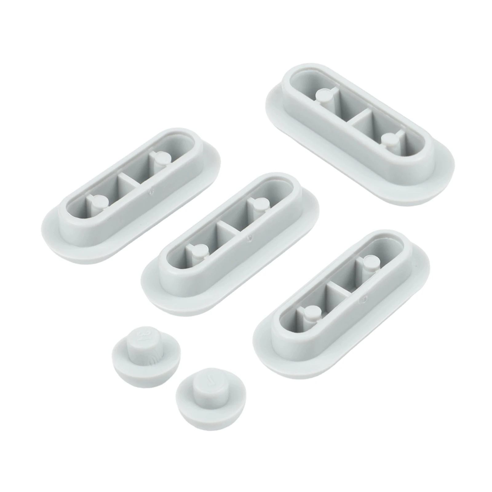 Shock Absorbing Toilet Seat Bumpers Replacement For Pads for Toilet Lid and Seat Cushioning to Reduce Noise and Prevent Damage