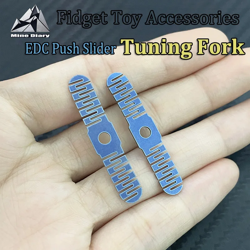 

EDC-игрушка-антистресс: магнитный слайдер-вилка из титанового сплава, аксессуары для взрослых, детали для декомпрессионных игрушек
