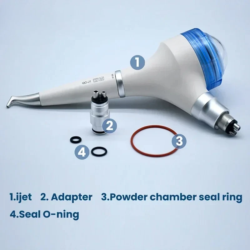 Brand iJet & iJet S Air Polishing Instruments Teeth Whitening & Buffing Jet Sprays, Kavo interface, 4 Hole Sandblasting Devices