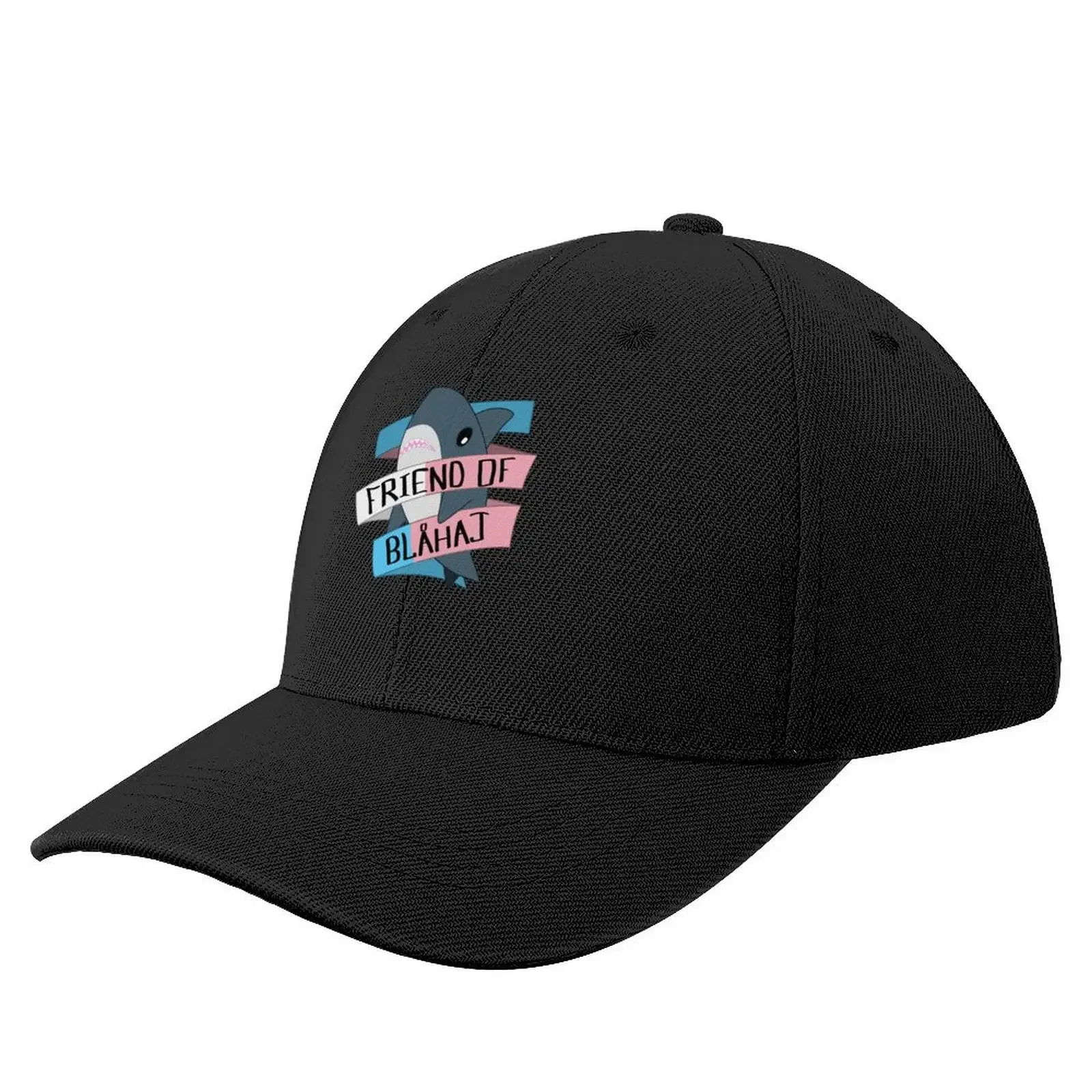 

Friend of Blahaj - Trans Banner Baseball Cap Christmas Hat Anime Uv Protection Solar Hat Women's Hats Men's