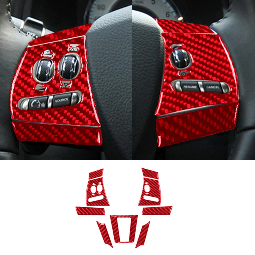 

Car Interior Decorative Sticker Carbon Fiber Trim Stylish Well Protective For Jaguar XF 2009-2011 Styling Accessories