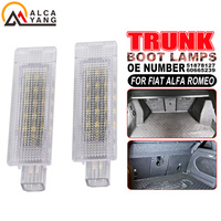 For Fiat 500 500X 500L Argo Panda Grande Punto EVO LED Trunk Boot Lamps For Jeep Renegade Compartment Light Interior Lugga