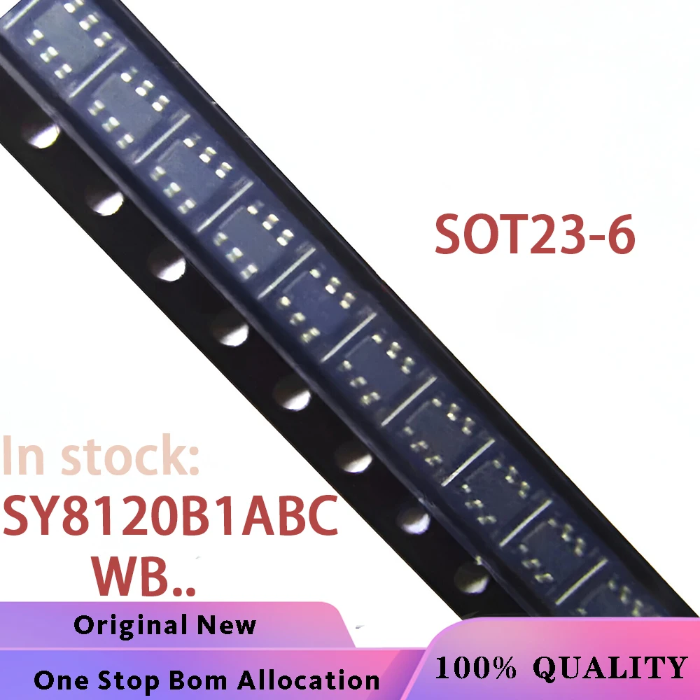 (50PCS) SY8120B1ABC SY8120B (WB..) SOT23-6 Chipset