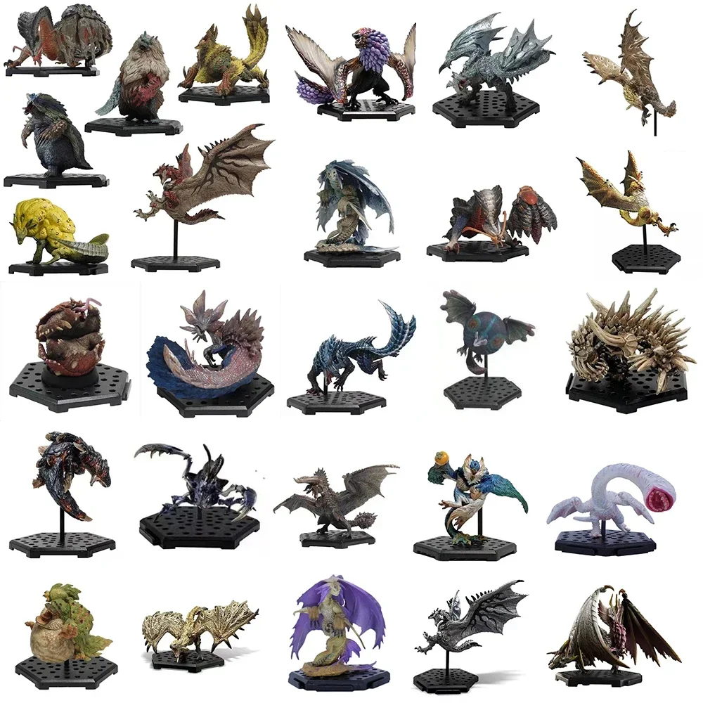 Monster Hunter World Iceborne Figur PVC Modelle Hot Dragon Basarios Nergigante Tigrex Action Figur Dekoration Spielzeug Modell