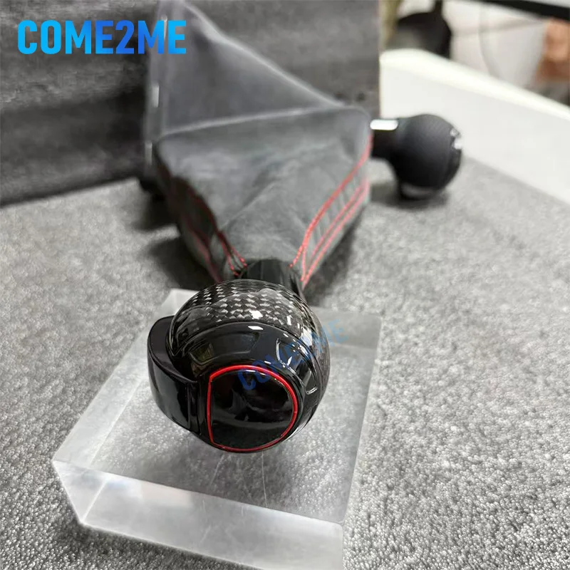 

Suitable for Audi A3 S3 RS3 Q3 S6 RS6 A4 A5 A7 Passat 7 Golf 7GTI Golf CC carbon fiber transmission lever handle head upgrade ac