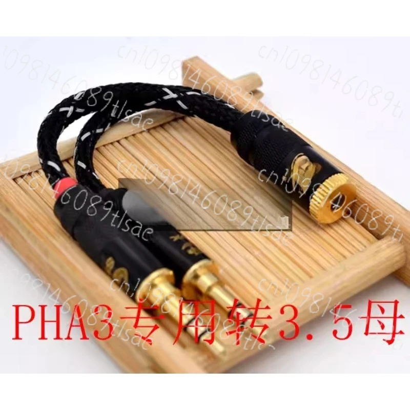 

Pha3 двойной 3,5 оборотов 6,5 2,5 4,4 мм женский балансовый кабель аудио адаптер для наушников