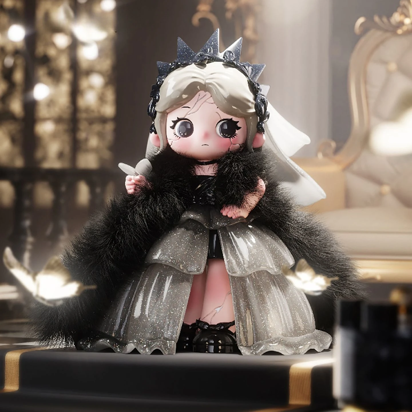 

MINISO Creative ZIYULI Joyful Riding Banquet Gift: 6th Generation Blind Box Handmade Ornament, Trendy Toy Doll Gift