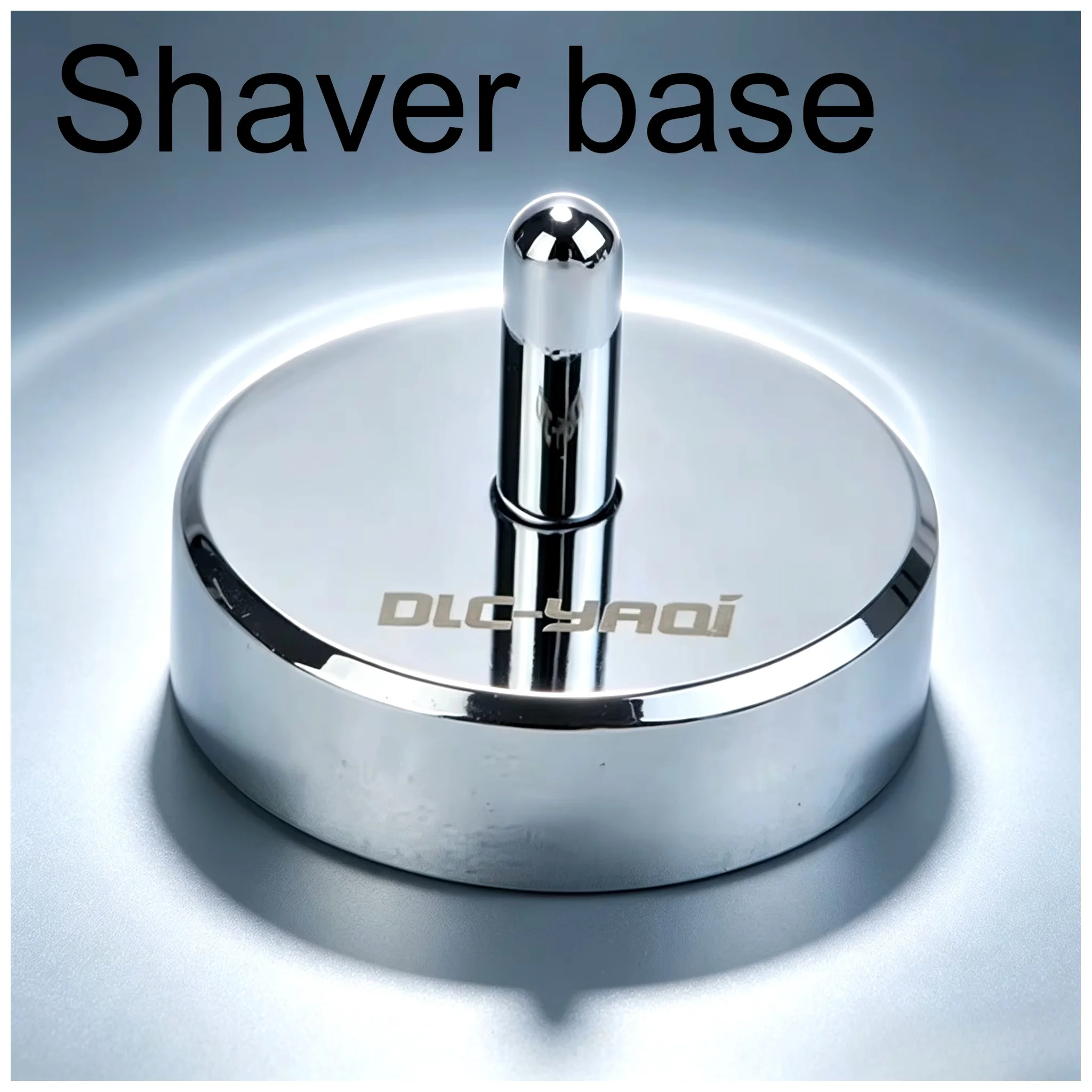 YAQI Chrome Color Mens Shaver Base Shaving Safety Razor Stand Wet Shave Tools