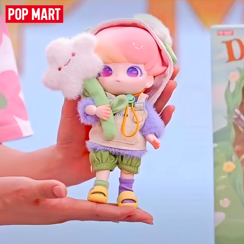

POPMART Genuine Blind Box Toy DiMOO 8/1 Action Figures Series Dream Adventure Mickey Donald Duck Collectible Figurines Model Toy