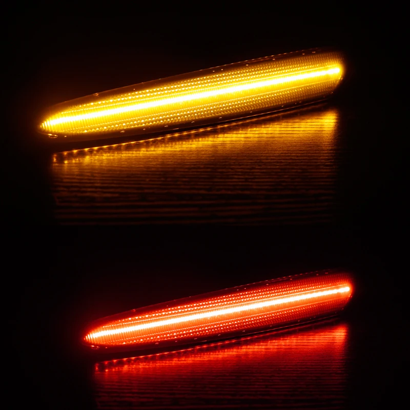 Per Chevrolet Corvette C6 2005-2013 Auto LED Paraurti Anteriore/Posteriore Indicatore Laterale Luci di Parcheggio Indicatori di direzione Fender Flare lampade