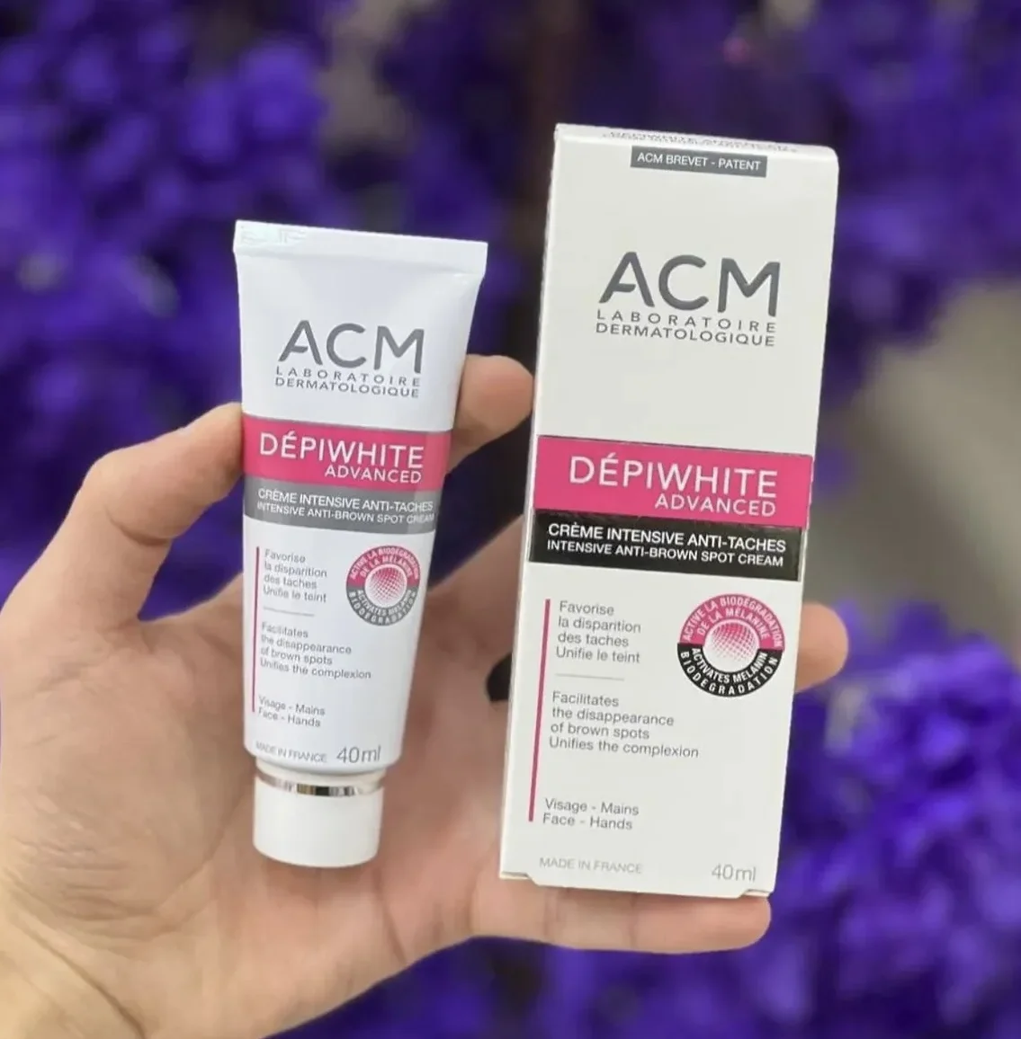 Crema Original Dépiwhite Advanced Intensive Anti-Manchas Oscuras 40ml, Reduce las Manchas Oscuras, Hidrata, Ilumina e Iguala el Tono de Piel