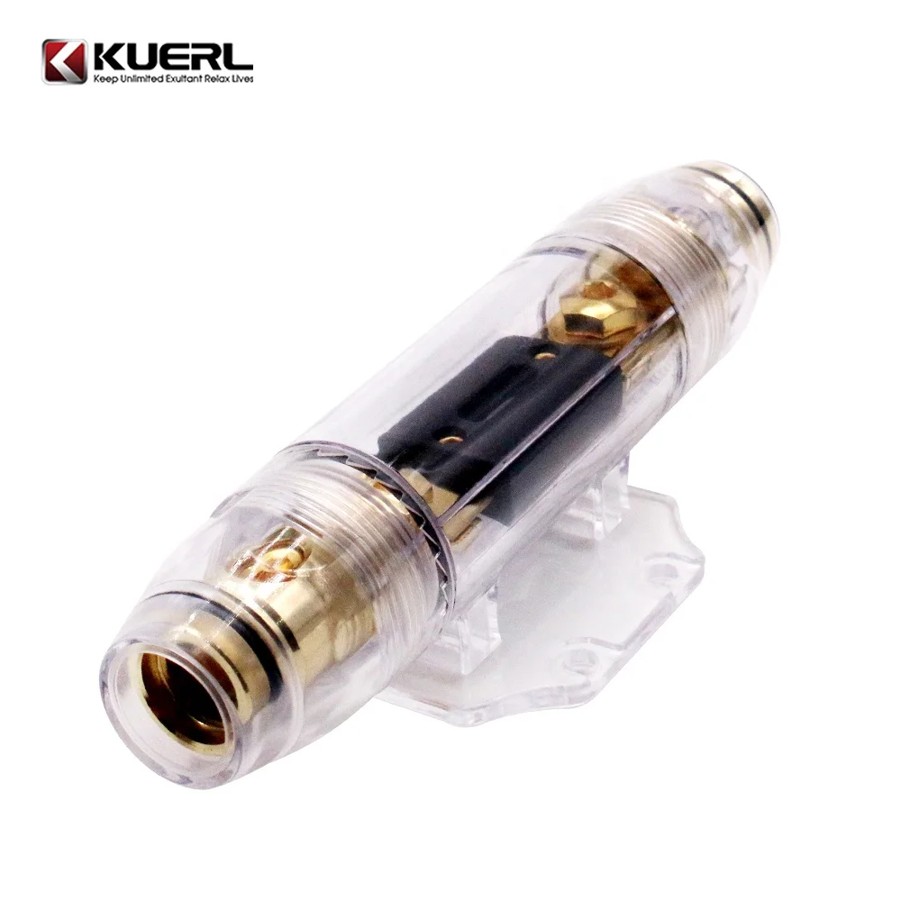 Pure Copper Auto Anl Fuse Holder High Quality Car Audio Fuse Holder Block with 100A Fuse
