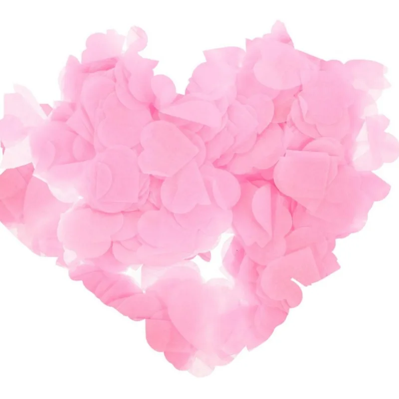 20g Herzförmiges Papierkonfetti, Valentinstag Tischdekoration, Hochzeit Handkonfetti zum Werfen, Ballonfüllung – Detail 5