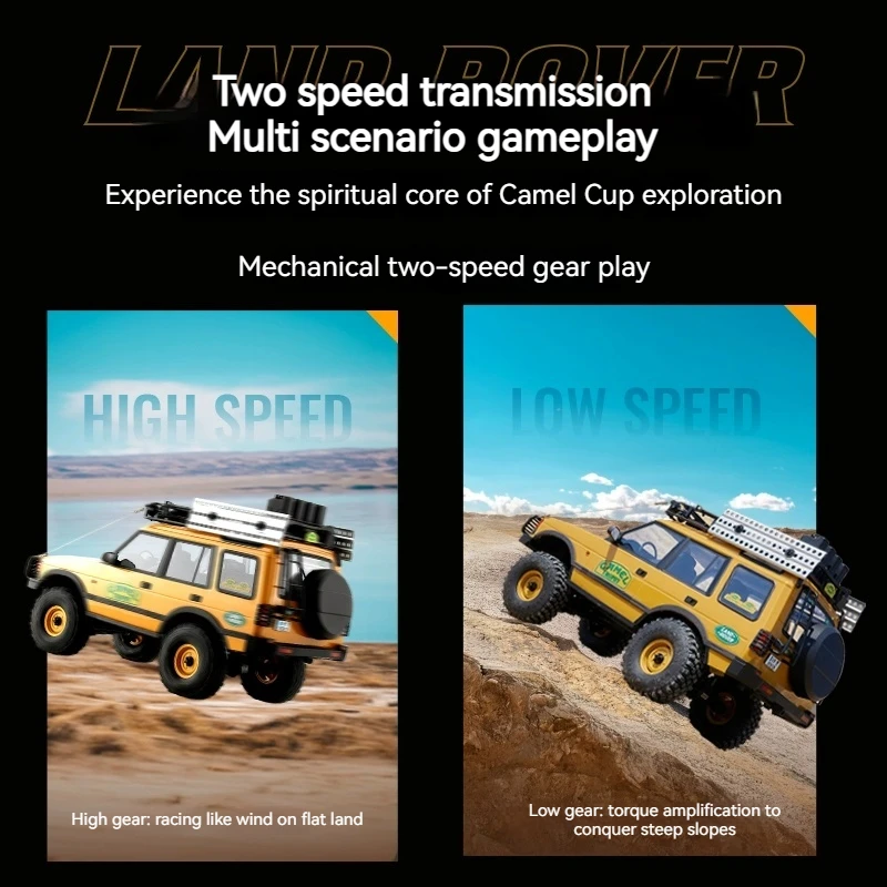Fms 1/10 キャメルカップ Fcx10 クライミングカー シミュレーション ランドローバー RC ラジコンカー 電動オフロード車両 モデル玩具