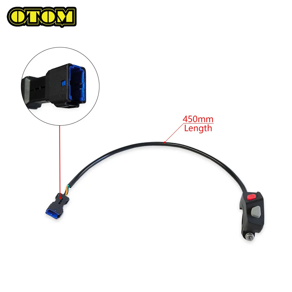 Motorcycle For KTM HUSQVARNA GASGAS Universal Electric Flameout Starter Stop ON/OFF Kill Switch Button SX XC FE TC MC 2023-2024