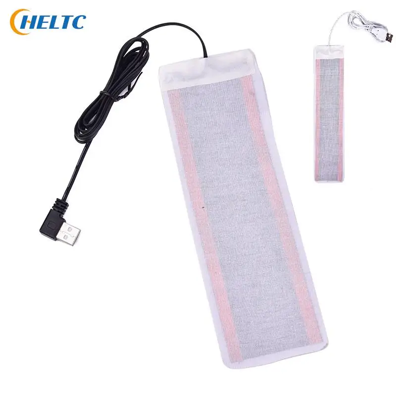 1PCS3.7V-5V Heat Mat USB Warm Paste Pads Fast-Heating Carbon Fiber Heating Pad Portable Pad For Cloth