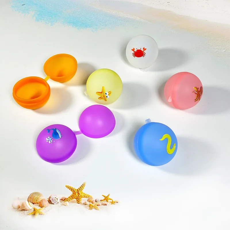 Ballons IkWater réutilisables pour enfants, bombe à eau, éclaboussures, boule absorbante, jeu de plage, piscine, faveurs de fête, jeux d'eau