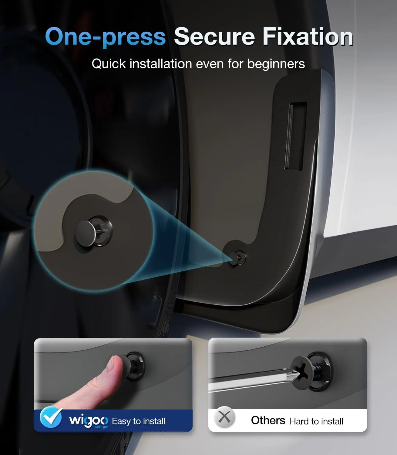 لملحقات تسلا موديل Y موديل 3 هايلاند 2025 اللوحات الطينية البقاء نظيفة حماية الطلاء العسكري الصف جميع الأحوال الجوية سبلاش الحرس #5