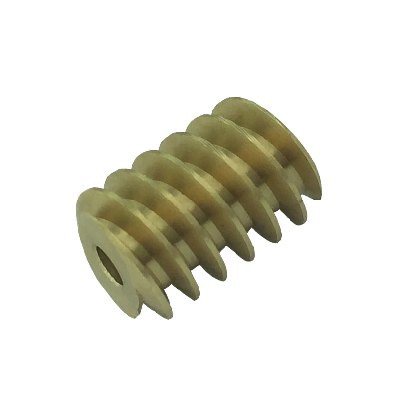 2PCS A58 Gear Reducer Worm Gear Micro Worm Gearbox Starter Gear Length 14mm Diameter 9.7mm Inner hole 3mm and 3.0 axis tight fit